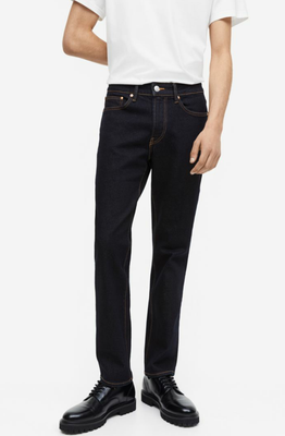 Мужские джинсы Regular fit stretch H&M (56324) W30 L32 Темно-синие 56324 фото