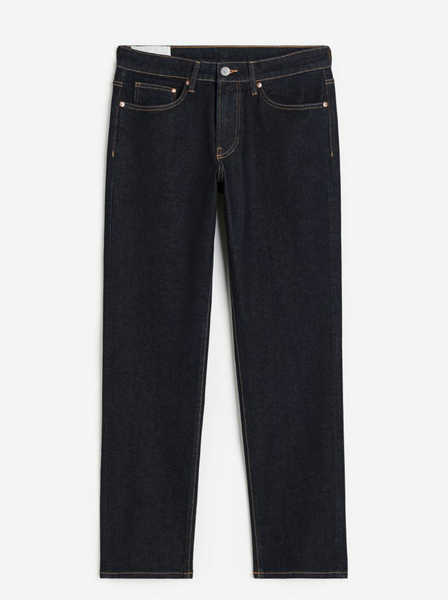 Чоловічі джинси Regular fit stretch H&M (56324) W30 L32 Темно-сині 56324 фото