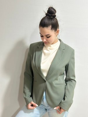 Женский приталенный пиджак Н&М (56960) L Зеленый 56960 фото