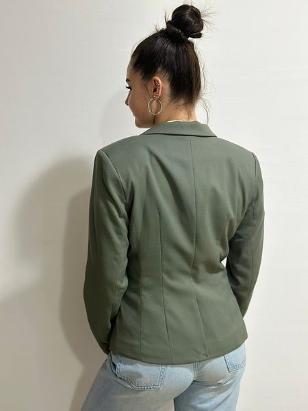 Жіночий приталений піджак Н&М (56960) L Зелений  56960 фото