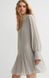 Жіноча сукня плісе H&M (10201) XS Сірий 10201 фото 6