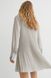 Жіноча сукня плісе H&M (10201) XS Сірий 10201 фото 4