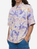 Чоловіча сорочка з коротким рукавом Н&М (55855) М Фіолетова 55855 фото