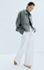 Женская куртка из шерстяной смеси Н&М (56226) М Темно-серая 56226_m фото 3