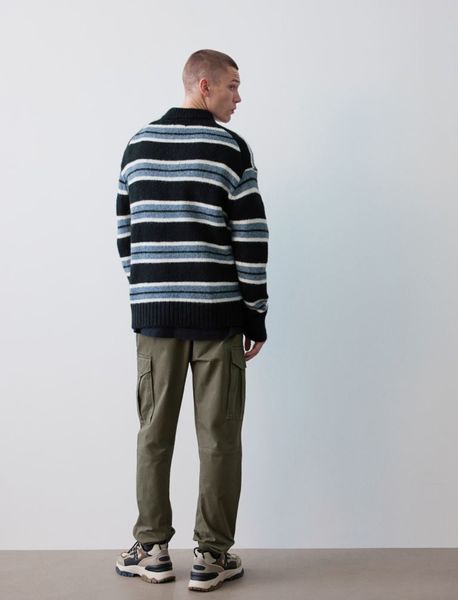 Чоловічі штани карго Н&М (56810) L Зелені 56810 фото