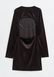 Женское велюровое платье с открытой спиной Н&М (56730) М Черное  56730 фото 6