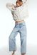 Жіночі джинси Relaxed regular waist H&M (56533) W34 Блакитний  56533 фото 1