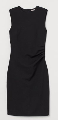 Жіноча сукня з рюшами Н&М (56732) М Чорна 56732 фото