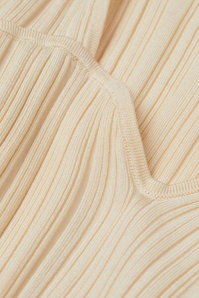 Жіночий трикотажний светр в рубчик H&M (10205) S Бежевий 10205 фото