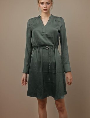 Жіноча сукня з V-подібнтм вирізом Н&М (56663) М Зелена 56663 фото