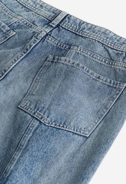Жіночі джинси Wide Regular H&M (56811) W34 Сині 56811 фото