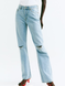Жіночі джинси з прямою завишеною талією в стилі 90-х (55607) W42 Блакитні 55607 фото 1