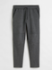 Чоловічі спортивні штани-джогери з матеріалу Dry Move Н&М (56348) S Сірі 56348 фото 5