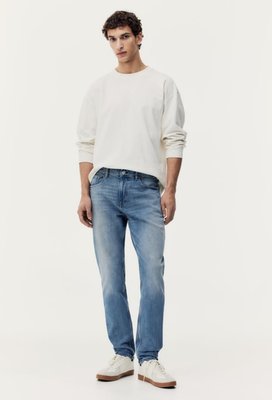 Чоловічі джинси Slim H&M (57007) W32 L32 Сині 57007_ фото