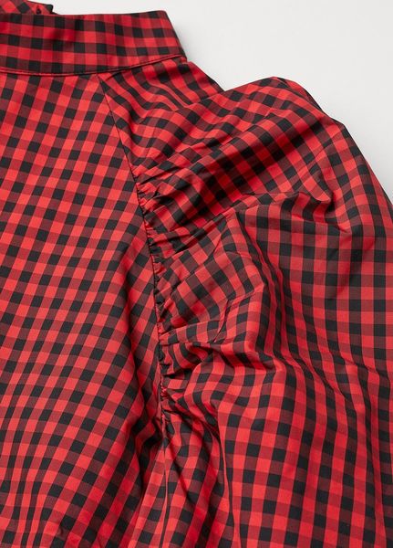 Жіноча блуза в клітку H&M (10190) S Червона 10190 фото