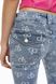 Жіночі джинси кльош з принтом H&М (10040) W32 Сині 10040 фото 2