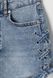 Жіночі джинсові шорти з високою талією Н&М (56896) W34 Сині 56896 фото 2