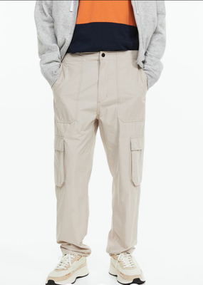Чоловічі штани карго Regular Fit (55687) S Бежеві 55687 фото