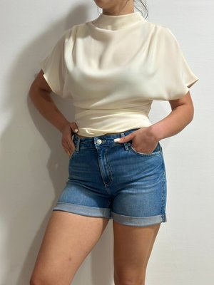 Жіночі джинсові бермуди Н&М (56965) W36 Сині 56965 фото