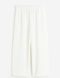 Жіночі штани кюлоти H&М (55619) XS Білі 55619 фото 7