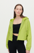 Жіноча вітрозахисна куртка House brand (55761) S Світло-зелена 55761 фото 3