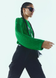 Жіночий ажурний светр Н&М (56132) XS Зелений 56132 фото 6
