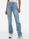 Жіночі джинси Straight regular waist Н&М (55637) W36 Сині 55637 фото 1