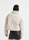 Женская стеганная куртка Н&М (10007) M Светло-бежевая 10007 фото 6