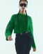 Жіночий ажурний светр Н&М (56132) XS Зелений 56132 фото 1