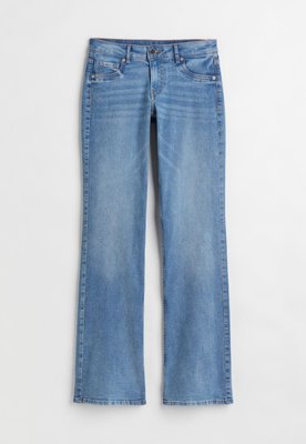 Жіночі джинси низької посадки Bootcut Н&М (56852) W36 Сині 56852 фото