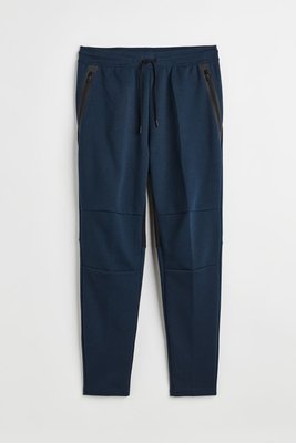 Мужские спортивные штаны джогеры H&M (10064) S Cиние 10064 фото