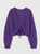 Жіночий в'язаний светр H&M (56331) XS Фіолетовий 56331 фото