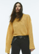 Жіночий ажурний светр Н&М (56133) S Жовтий 56133 фото 1