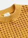 Жіночий ажурний светр Н&М (56133) S Жовтий 56133 фото 4