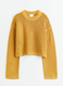 Жіночий ажурний светр Н&М (56133) S Жовтий 56133 фото 3