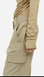 Женские брюки карго из льняной смеси Н&М (55997) XS Бежевые 55997 фото 4