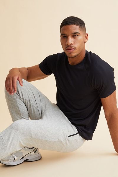 Чоловічі спортивні штани джогери H&M (10066) S Сірі 10066 фото