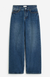 Жіночі джинси Wide Regular waist H&M (56270) W34 Темно-сині 56270 фото 4