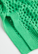 Жіночий асиметричний ажурний светр Н&М (56136) XS Зелений 56136 фото 4