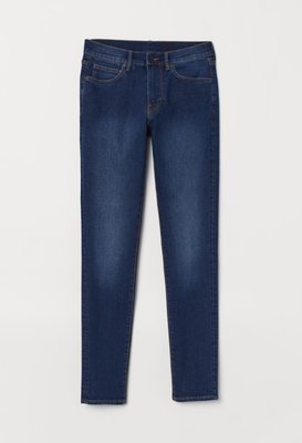 Чоловічі облягаючі джинси Skinny H&M (56883) W30 L32 Темно-сині 56883 фото