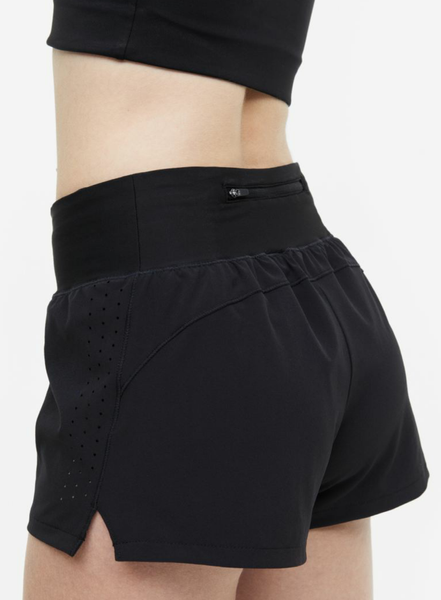 Жіночі шорти для бігу з матеріалу DryMove Н&М (55850) XS Чорні 55850 фото