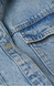 Жіноча джинсова сорочка оверсайз Н&М (56039) S Синя 56039 фото 3