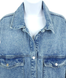 Жіноча джинсова сорочка оверсайз Н&М (56039) S Синя 56039 фото 2