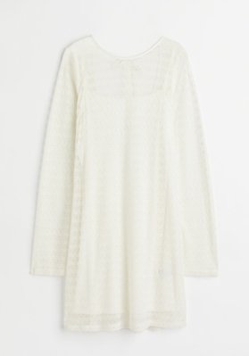 Жіноча мереживна сукня Н&М (57067) XS Біла 57067 фото