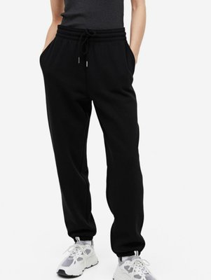 Женские спортивные штаны Н&М (56268) XL Черные 56268_xl фото