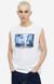 Чоловіча футболка з принтом Н&М (55815) XS Біла 55815 фото 1