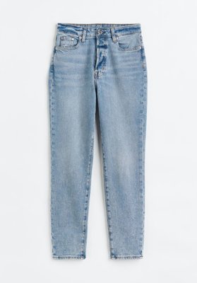Жіночі ультрависокі джинси Mom Fit H&M (56817) W36 Блакитні 56817 фото