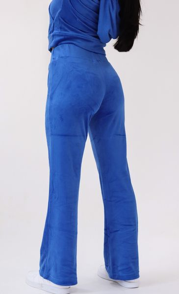 Жіночі велюрові спортивні штани H&M (56857) S Сині 56857 фото