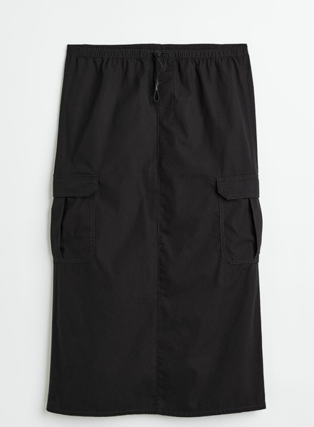 Женская длинная юбка Н&М (55644) S Черная 55644 фото