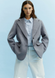 Жіночий піджак із суміші вовни Н&М (56252) L Сірий 56252 фото 1